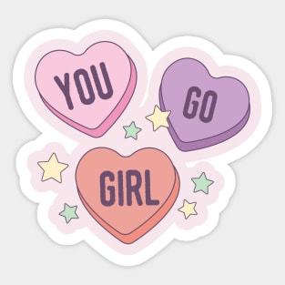 You Go Girl Sticker